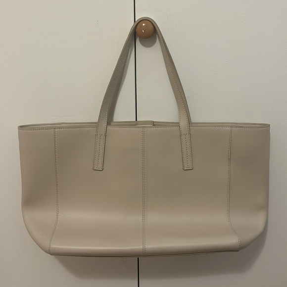 See by Chloé Tilda Leather Braided Tote In Cement Beige - Picture 11 of 16